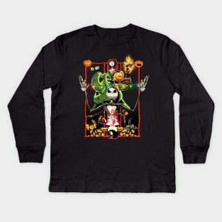 Enter the Nightmare Kids Long Sleeve T-Shirt